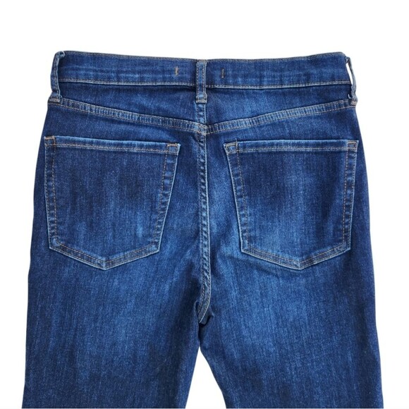 Free People Women Pants Busted Distressed High Rise Skinny Blue Jeans Size 28 - Picture 11 of 16